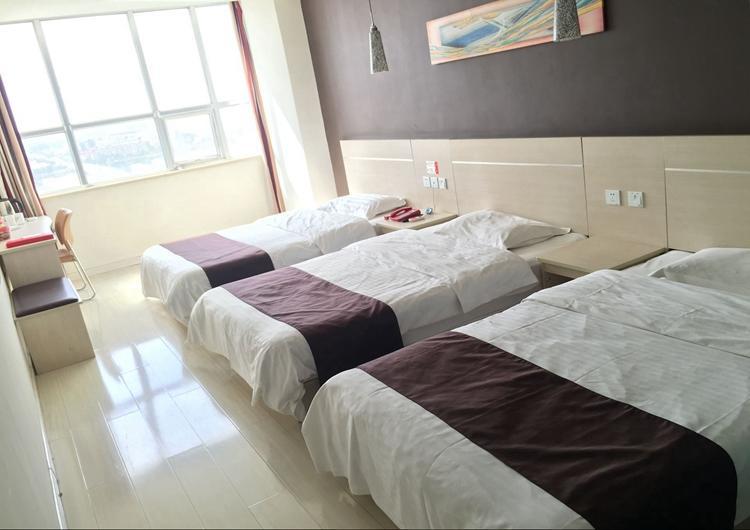 Thank Inn Chain Hotel Shandong Qingdao Laixi Nanjing Road Eksteriør billede